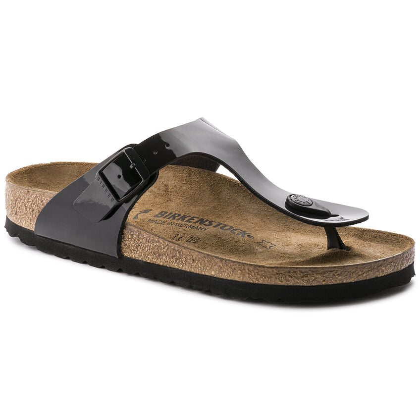 Patent birkenstock fashion