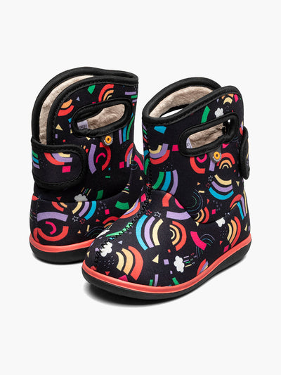 Bogs Baby II - Rainbow Fun - Black Multi