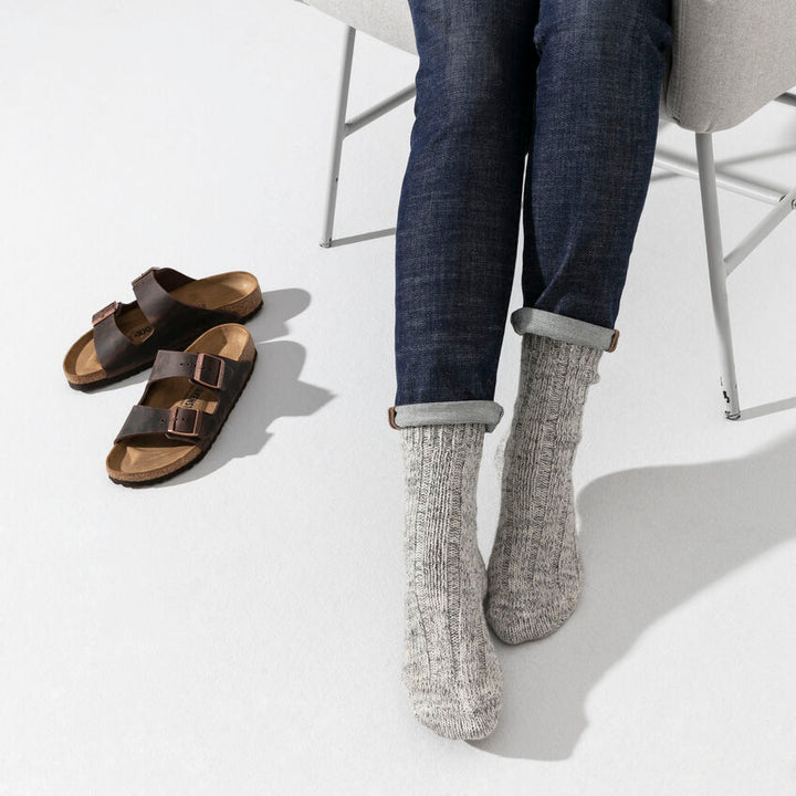 Birkenstock - Cotton Twist Socks - Light Gray