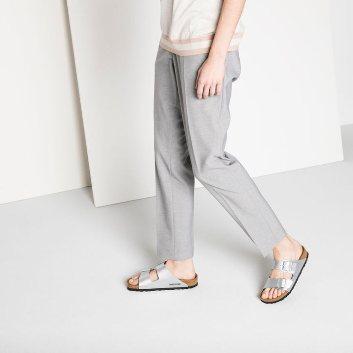 Birkenstock - Arizona - Silver Birko-Flor