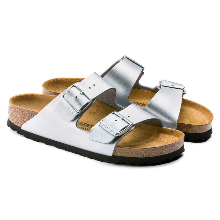 Birkenstock - Arizona - Silver Birko-Flor