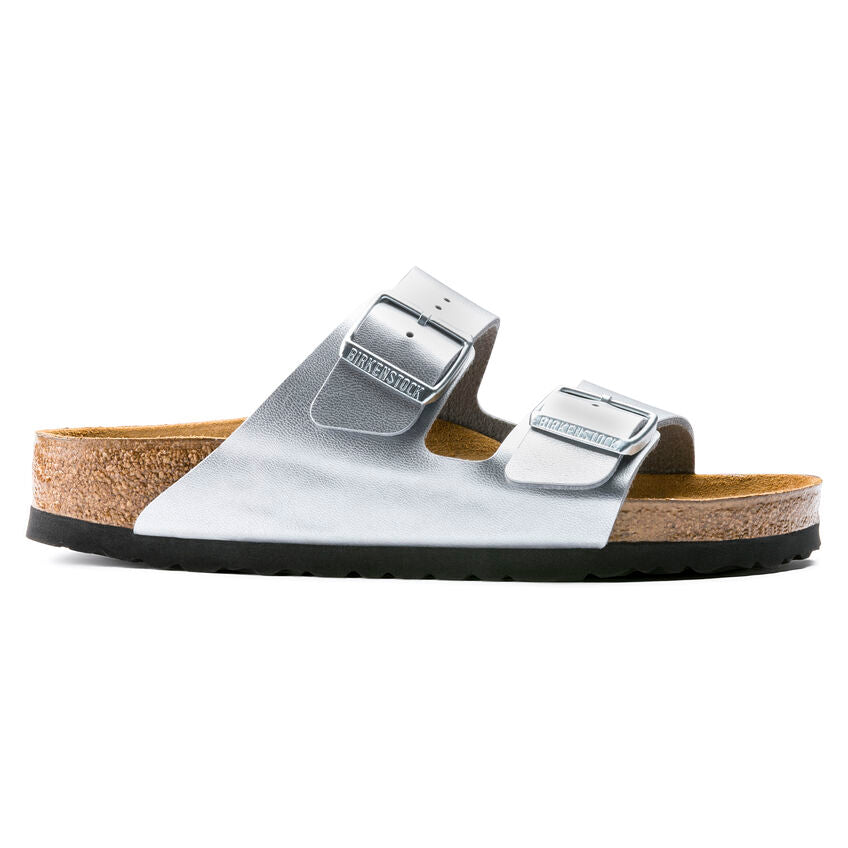 Birkenstock - Arizona - Silver Birko-Flor