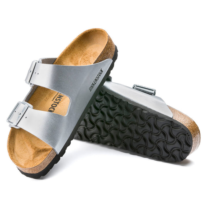 Birkenstock - Arizona - Silver Birko-Flor