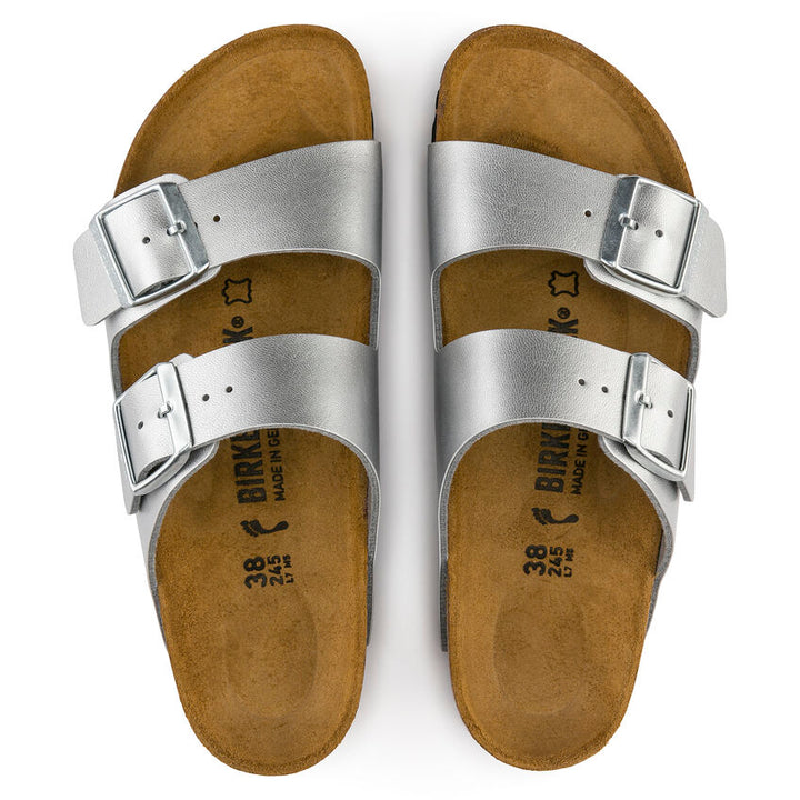 Birkenstock - Arizona - Silver Birko-Flor