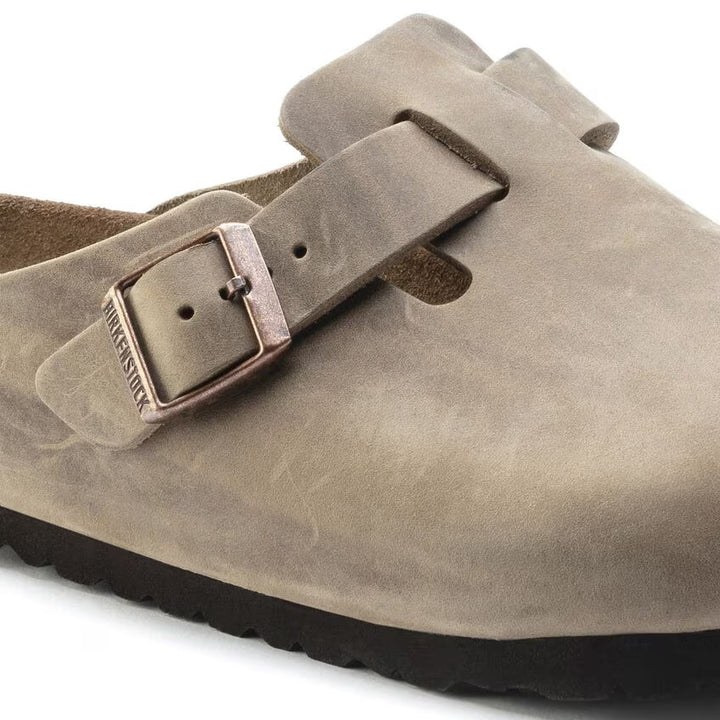 Birkenstock - Boston Soft - Tobacco Brown Oiled Leather