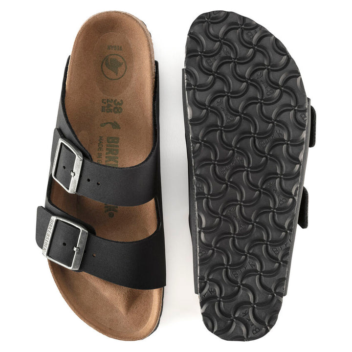 Birkenstock - Arizona Vegan - Black Birkibuc