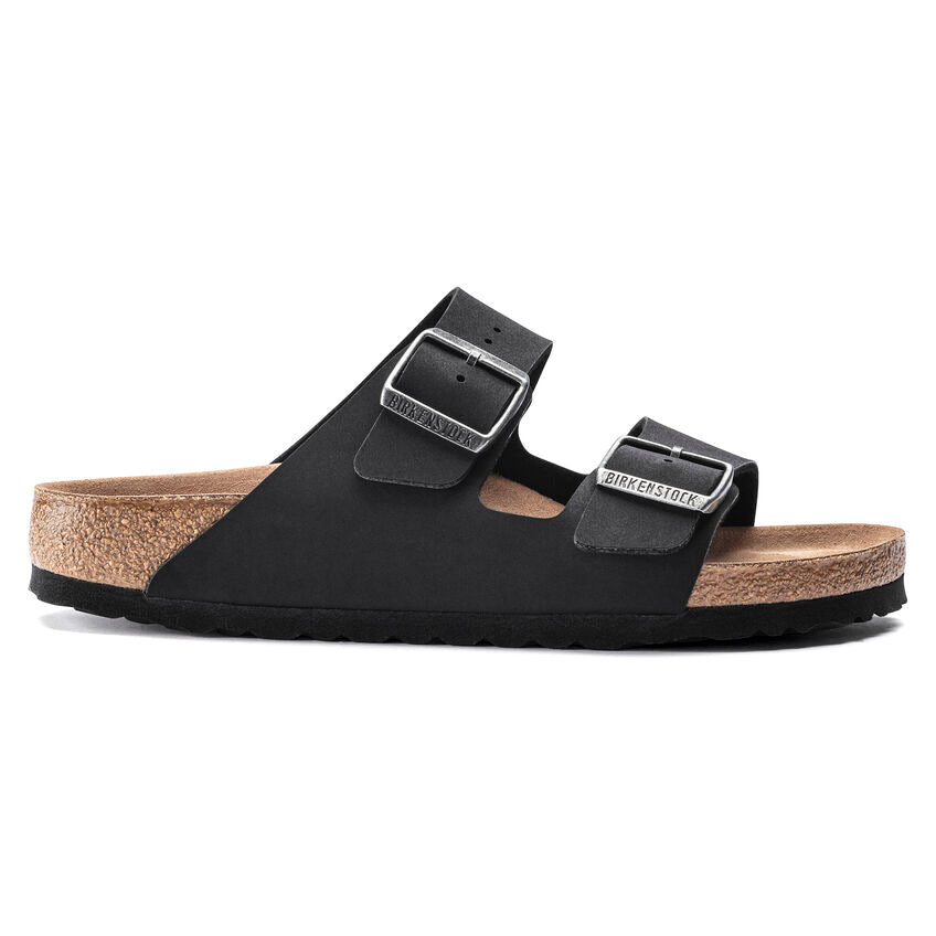 Birkenstock - Arizona Vegan - Black Birkibuc