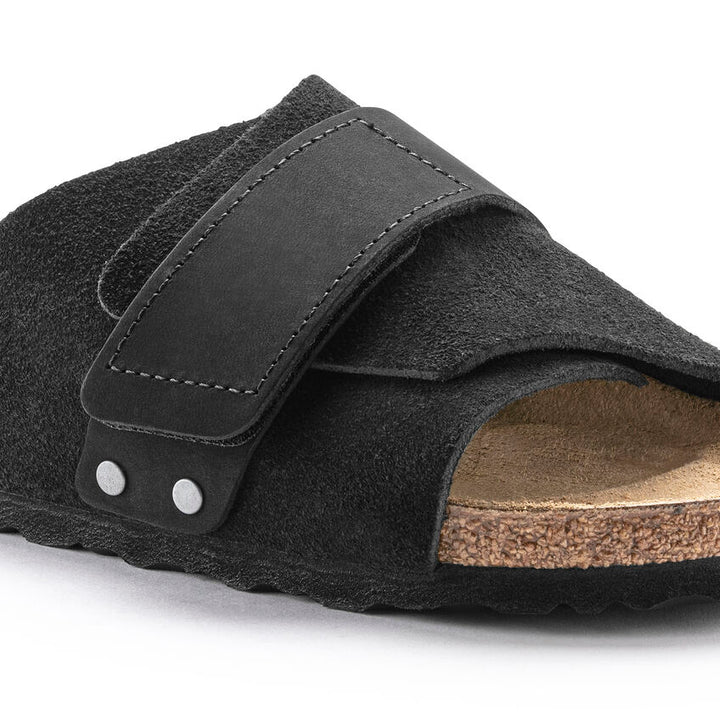 Birkenstock - Kyoto - Black Nubuck/Suede Leather