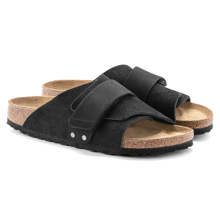 Birkenstock - Kyoto - Black Nubuck/Suede Leather