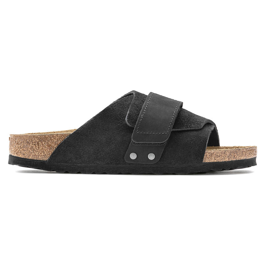 Birkenstock - Kyoto - Black Nubuck/Suede Leather