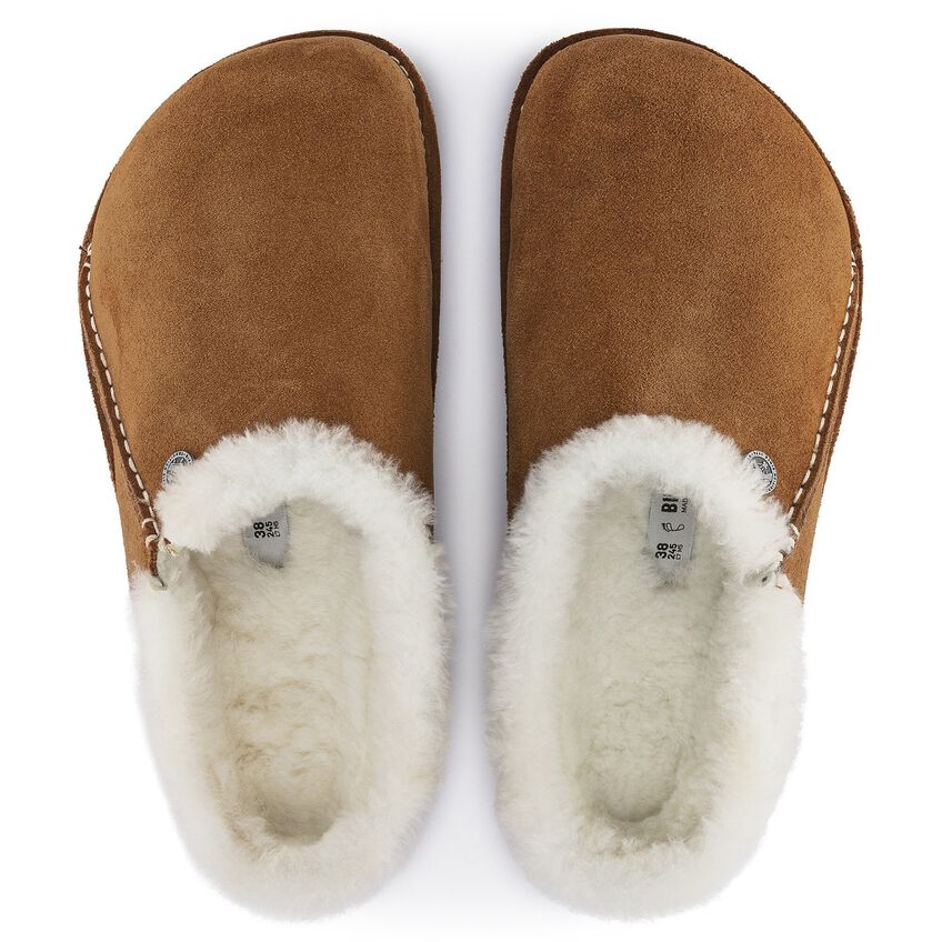 Birkenstock - Zermatt Premium Shearling - Mink Suede Leather