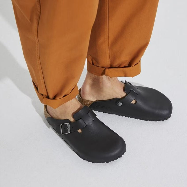 Birkenstock - Boston Grip Premium - Vintage Black Leather