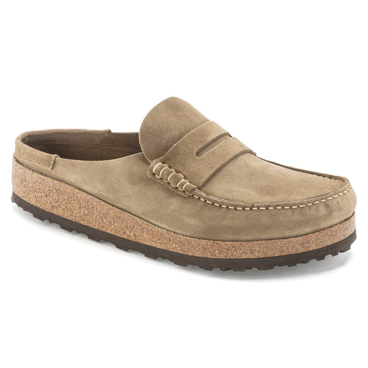 Birkenstock - Naples Grip - Taupe Suede Leather