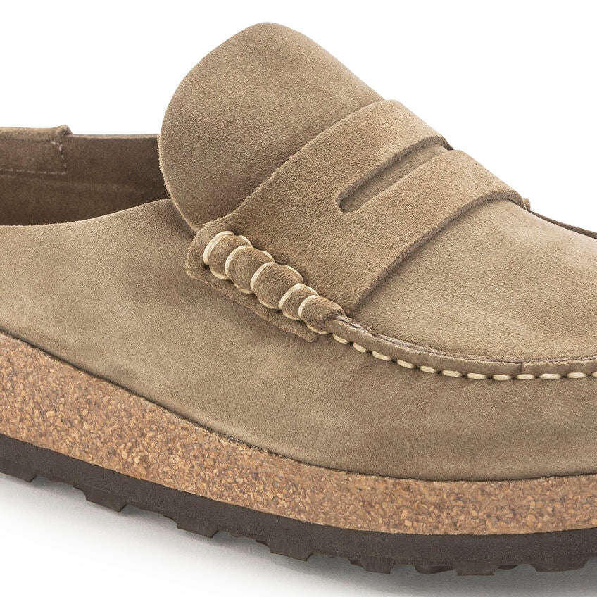 Birkenstock - Naples Grip - Taupe Suede Leather