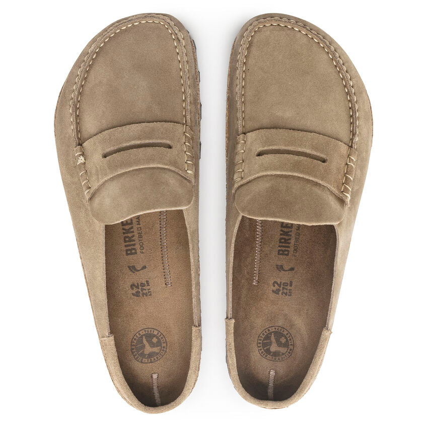 Birkenstock - Naples Grip - Taupe Suede Leather