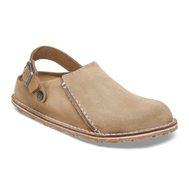 Birkenstock - Lutry Premium - Grey Taupe Suede Leather