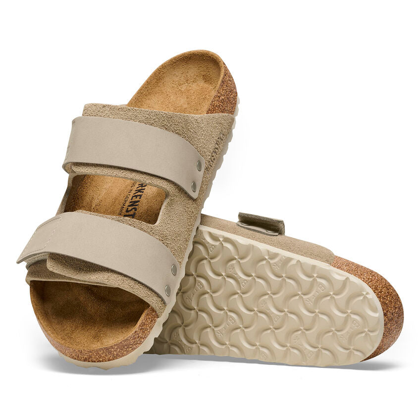 Birkenstock - Uji - Taupe Nubuck-Suede Leather