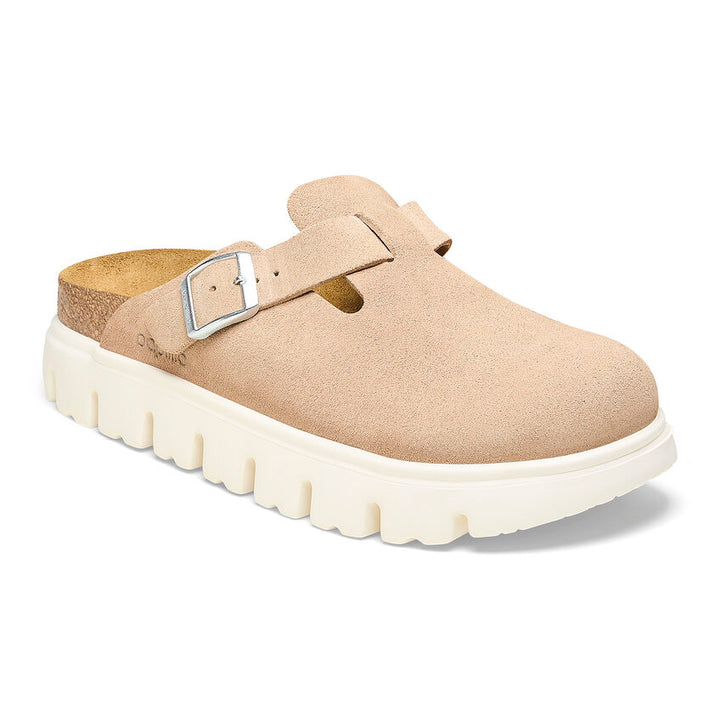 Birkenstock - Boston Chunky - Warm Sand Suede