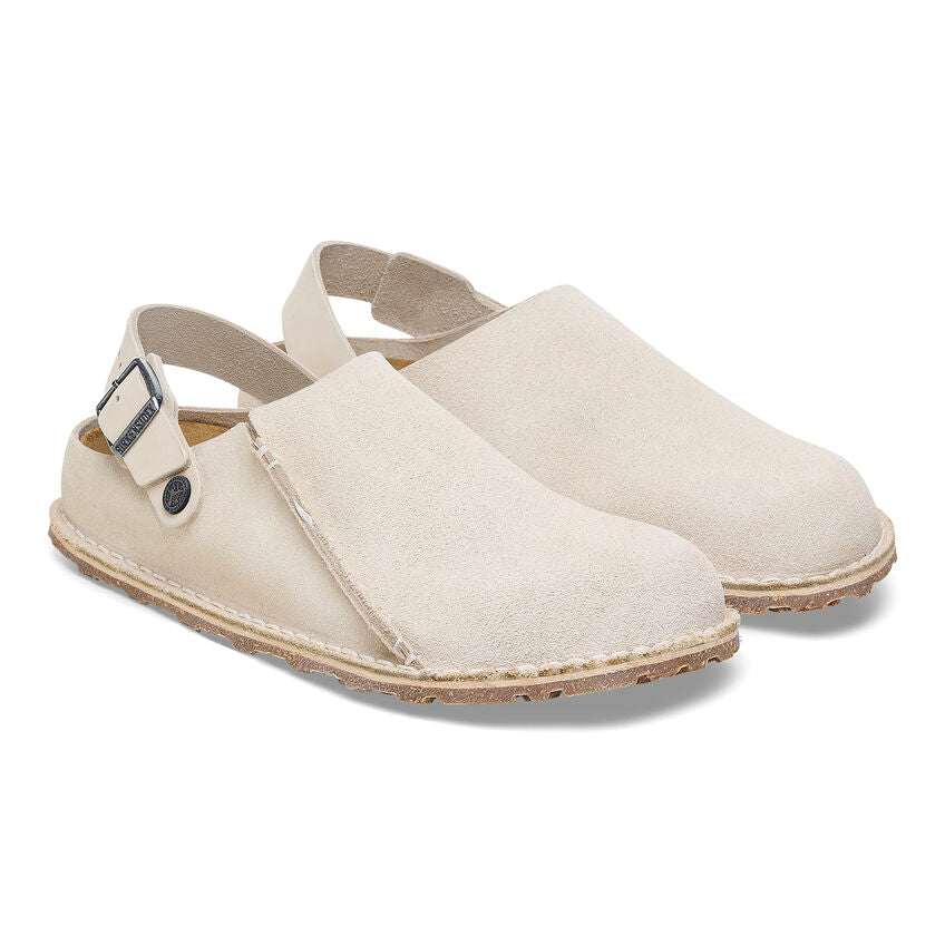 Birkenstock - Lutry Premium - Eggshell Suede Leather