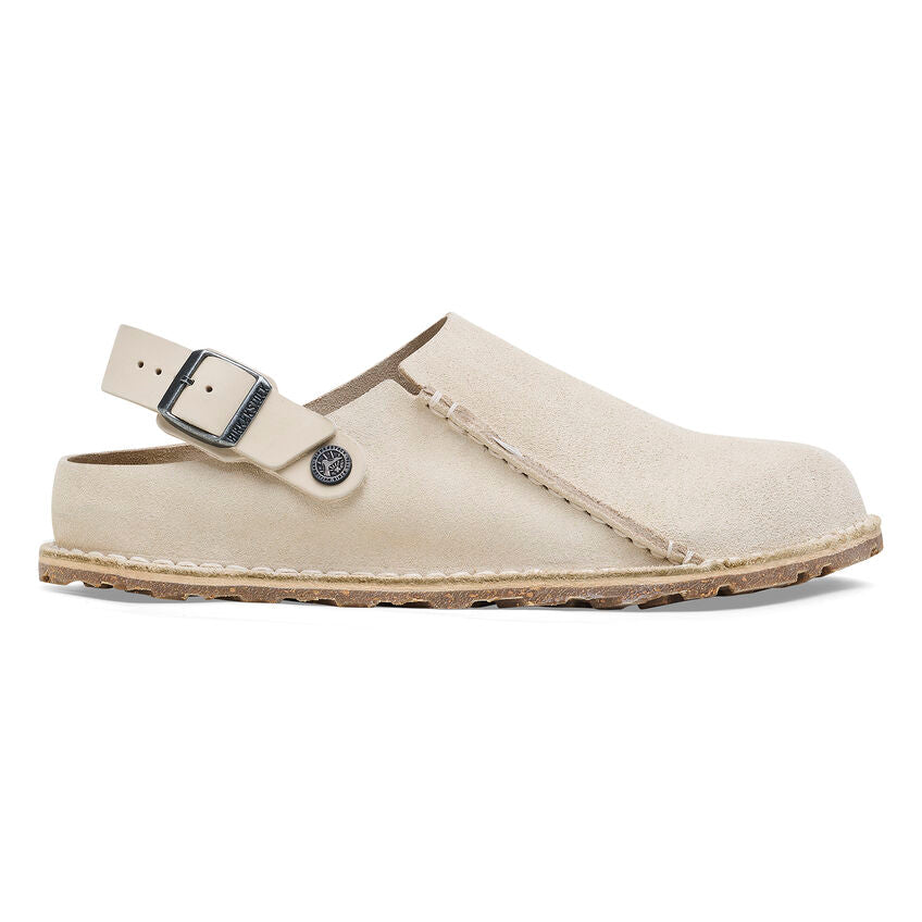 Birkenstock - Lutry Premium - Eggshell Suede Leather