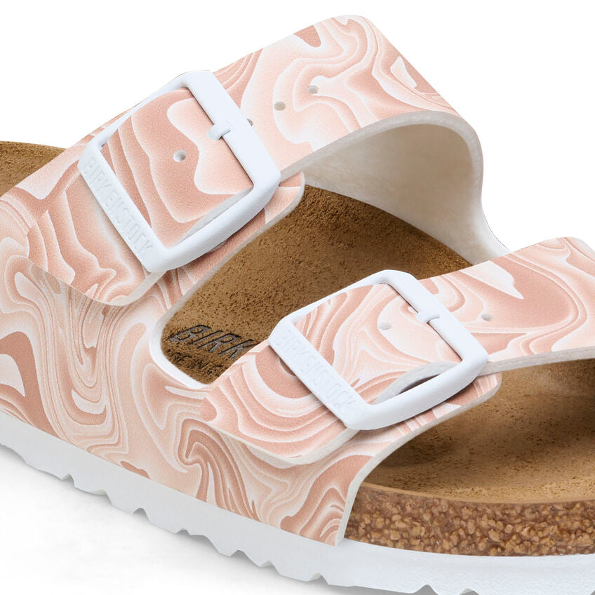 Birkenstock - Arizona - Marble New Beige Birko-Flor