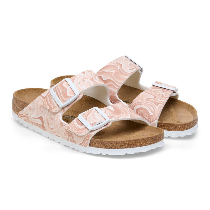 Birkenstock - Arizona - Marble New Beige Birko-Flor