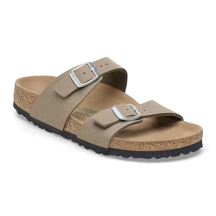 Birkenstock - Sydney Vegan - Silky Grey Taupe Birkibuc