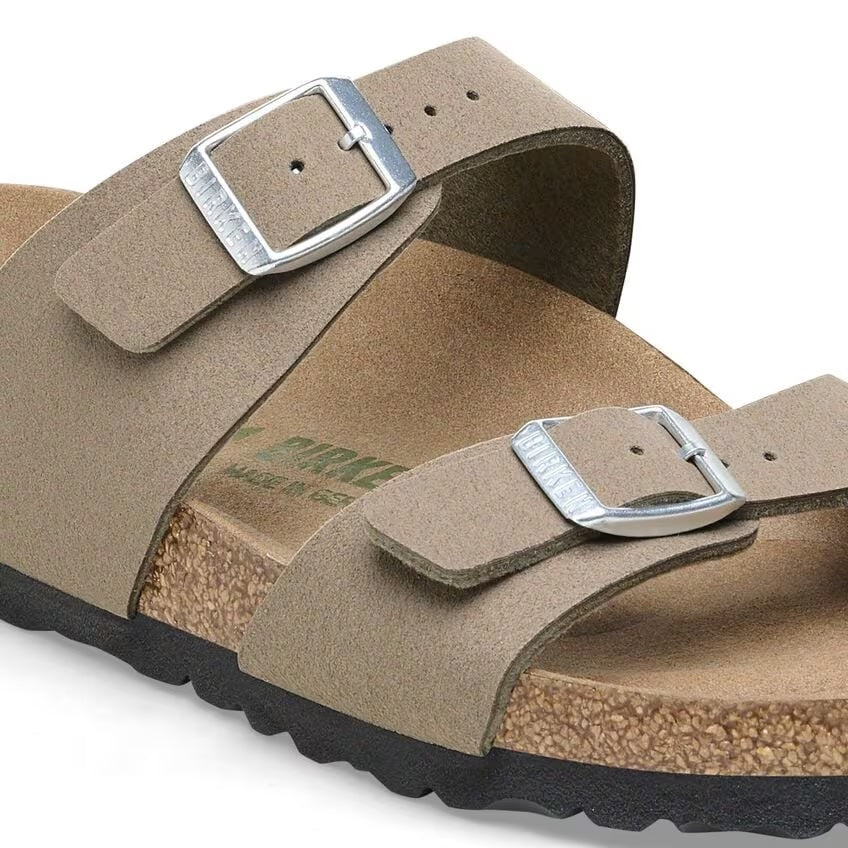 Birkenstock - Sydney Vegan - Silky Grey Taupe Birkibuc