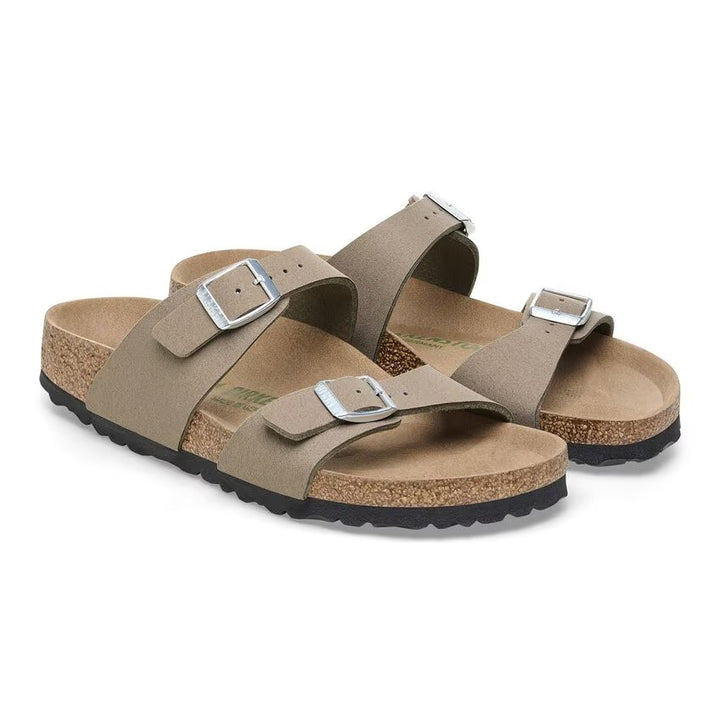 Birkenstock - Sydney Vegan - Silky Grey Taupe Birkibuc