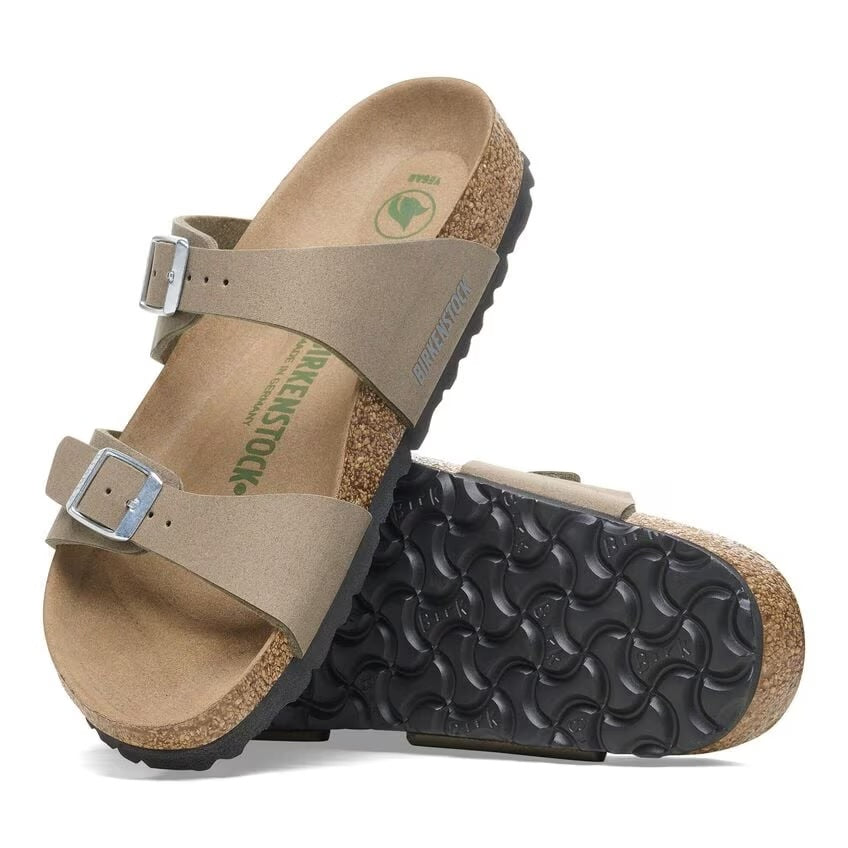 Birkenstock - Sydney Vegan - Silky Grey Taupe Birkibuc