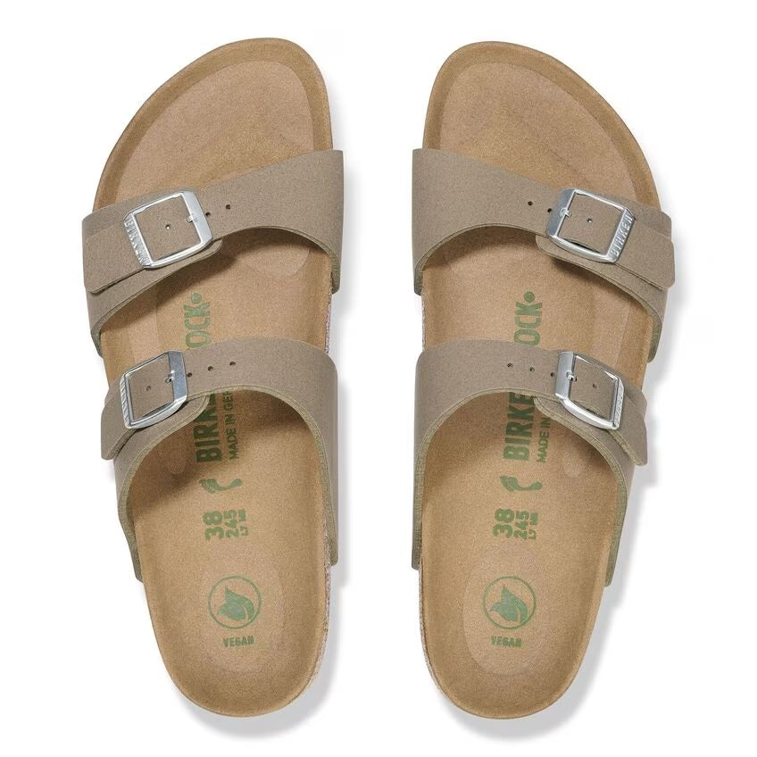 Birkenstock - Sydney Vegan - Silky Grey Taupe Birkibuc