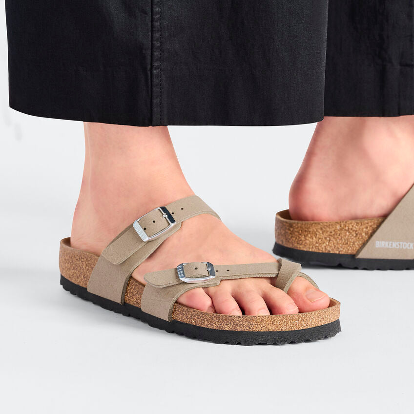 Birkenstock - Mayari Vegan - Silky Taupe Birko-Flor