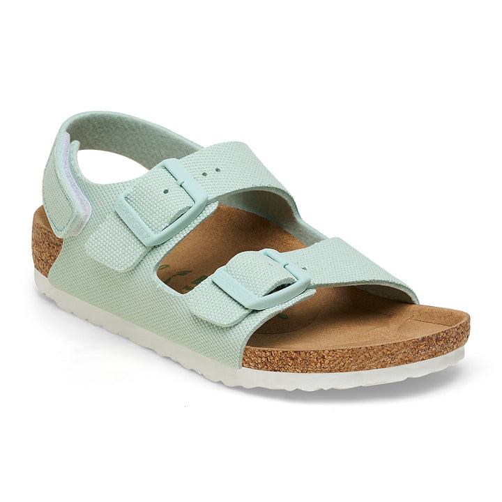 Birkenstock - Milano Vegan HL Kids - Surf Green Textile