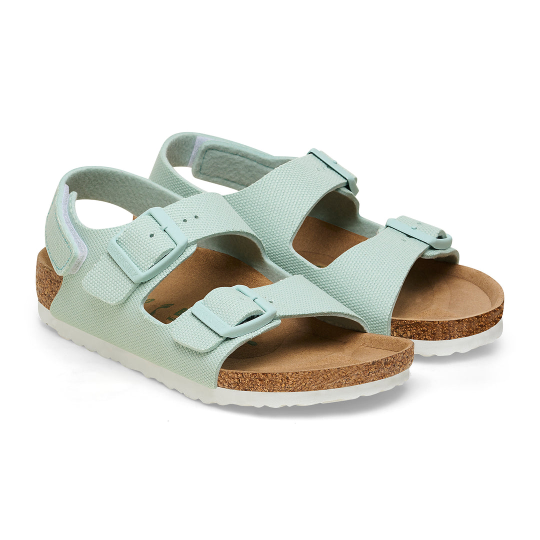 Birkenstock - Milano Vegan HL Kids - Surf Green Textile