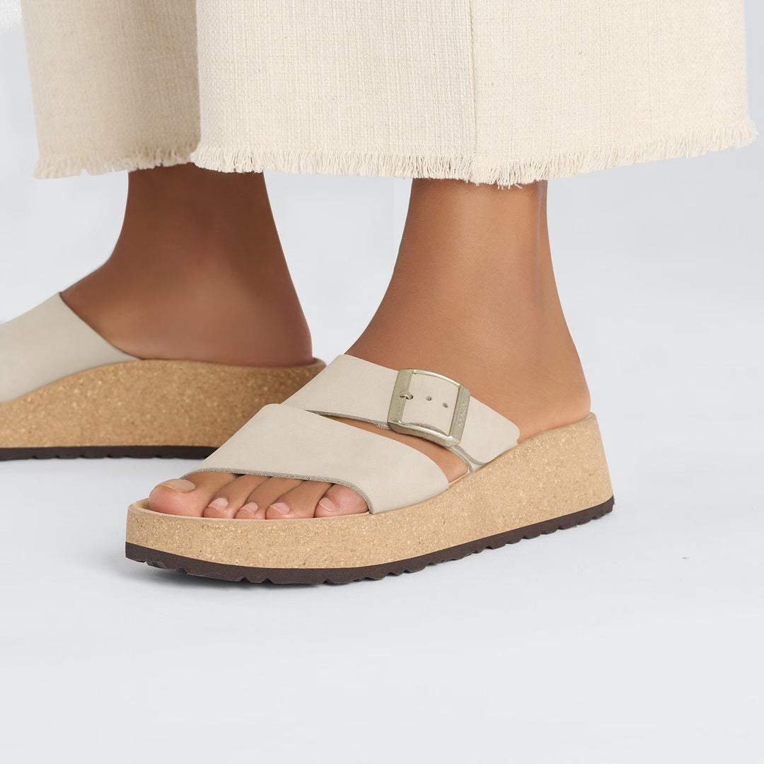 Birkenstock Papillio - Almina - Sandcastle Nubuck Leather