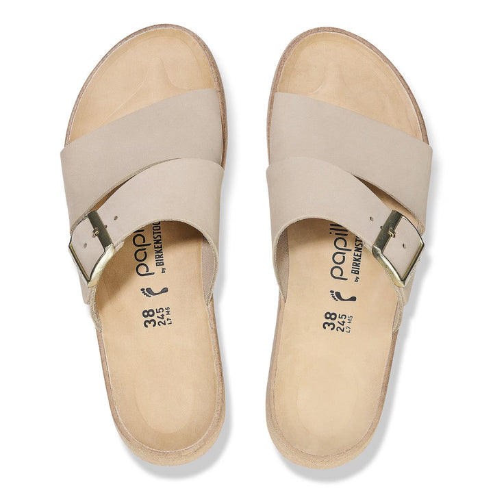 Birkenstock Papillio - Almina - Sandcastle Nubuck Leather