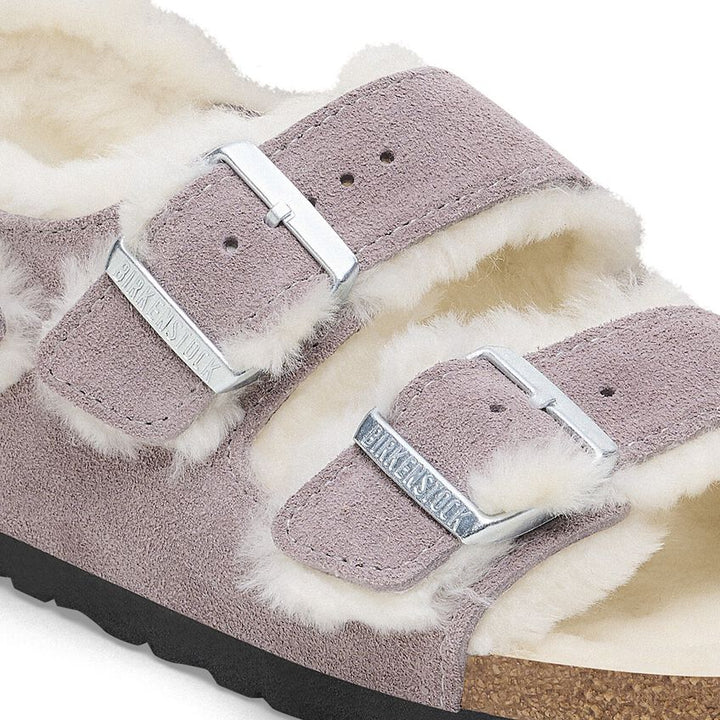 Birkenstock - Milano Shearling - Faded Purple Suede