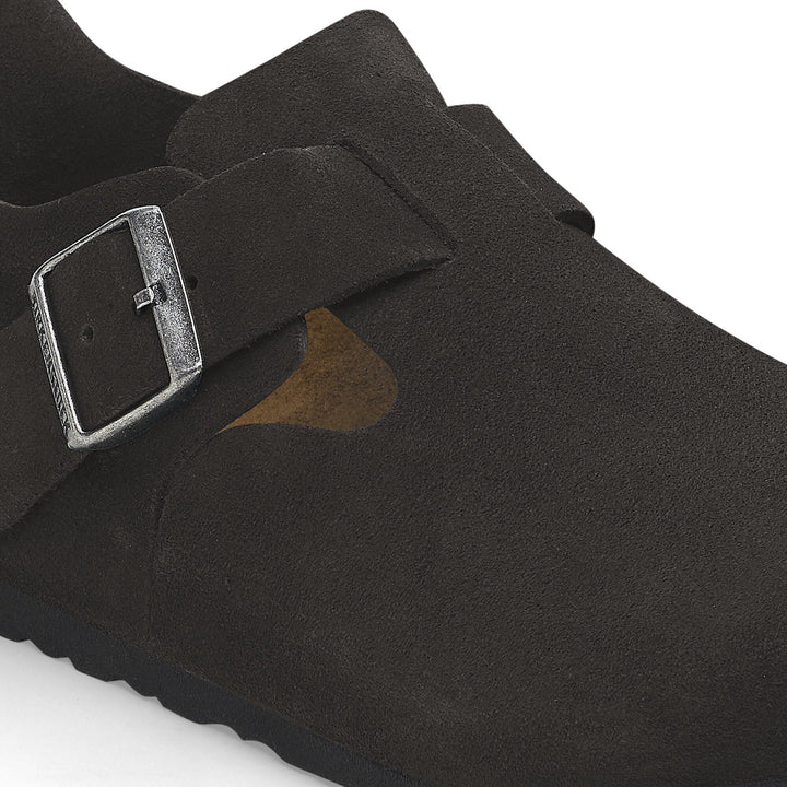 Birkenstock - London - Black Suede Leather