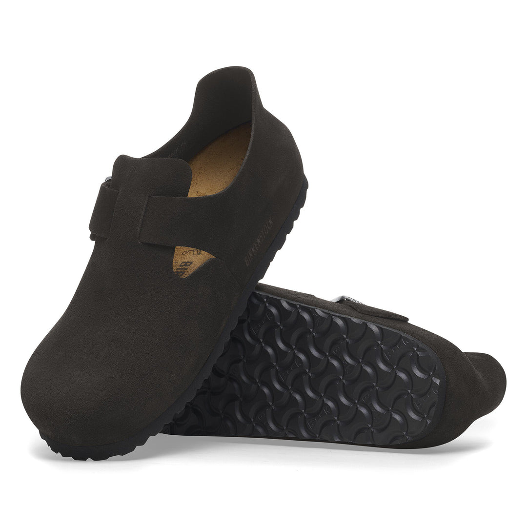 Birkenstock - London - Black Suede Leather