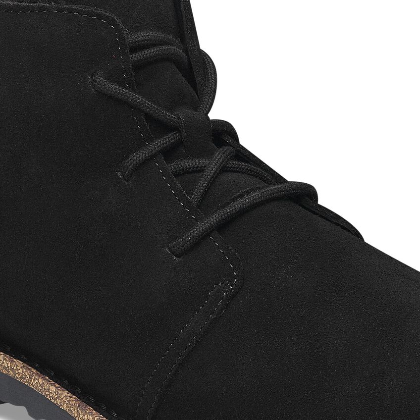 Birkenstock - Uppsala Mid Shearling - Black Suede