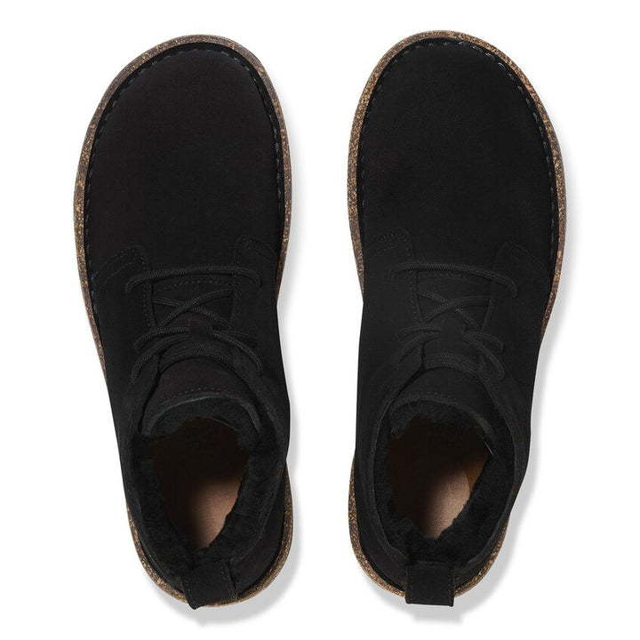 Birkenstock - Uppsala Mid Shearling - Black Suede