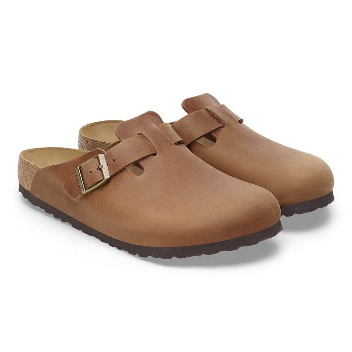 Birkenstock - Boston - Cognac Oiled Leather