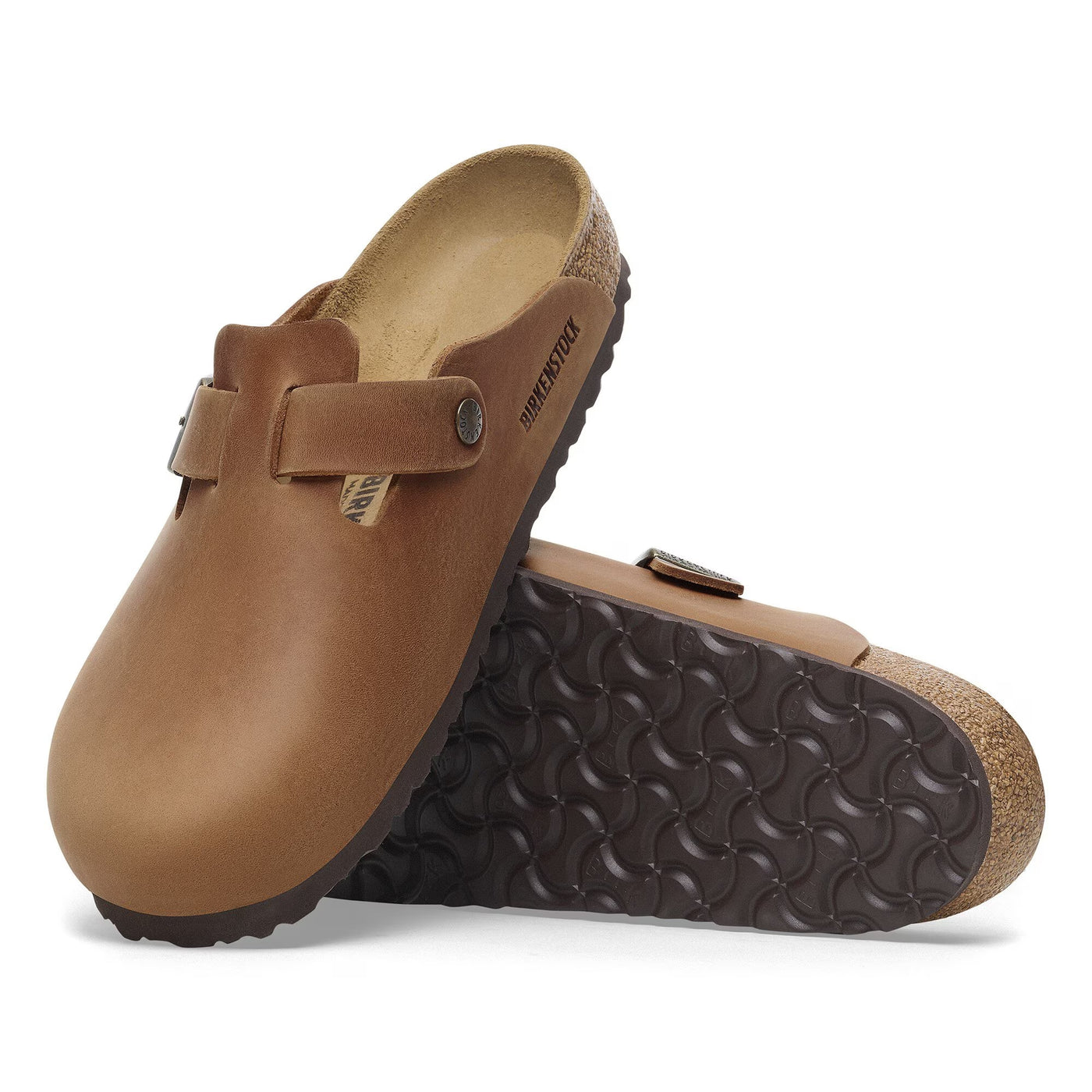 Birkenstock - Boston - Cognac Oiled Leather