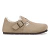 Birkenstock - London Shearling - Taupe Suede Leather