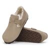 Birkenstock - London Shearling - Taupe Suede Leather