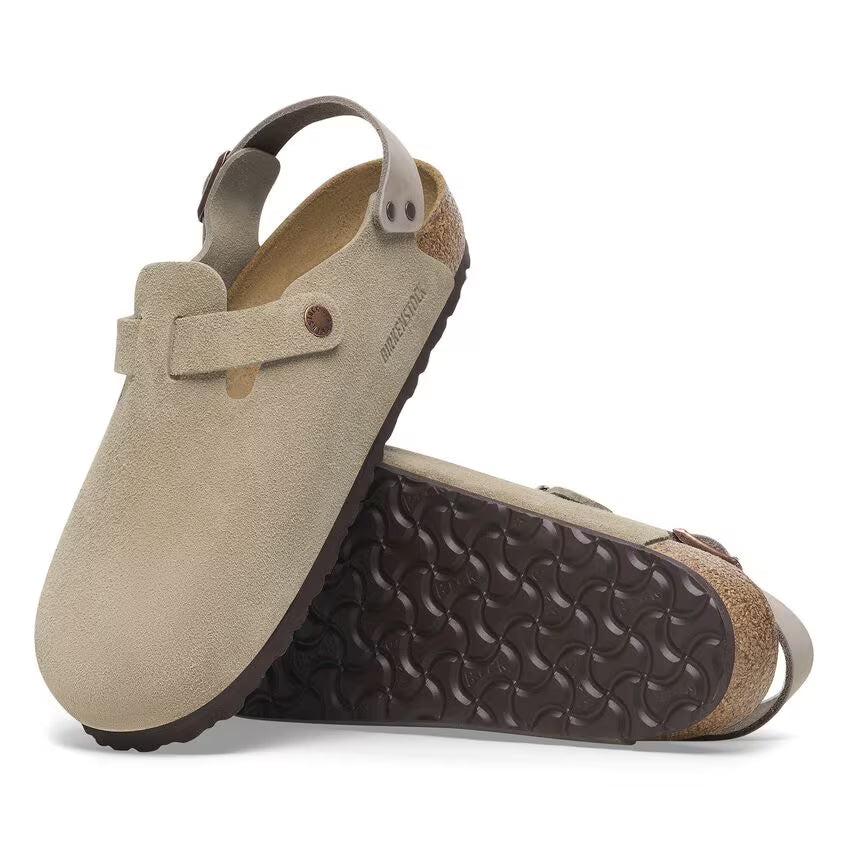 Birkenstock - Tokio - Taupe Suede Leather