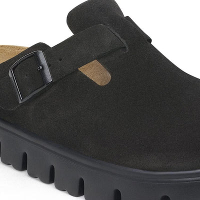 Birkenstock - Boston Chunky - Black Suede