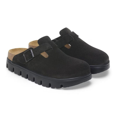 Birkenstock - Boston Chunky - Black Suede