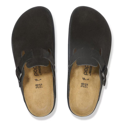 Birkenstock - Boston Chunky - Black Suede