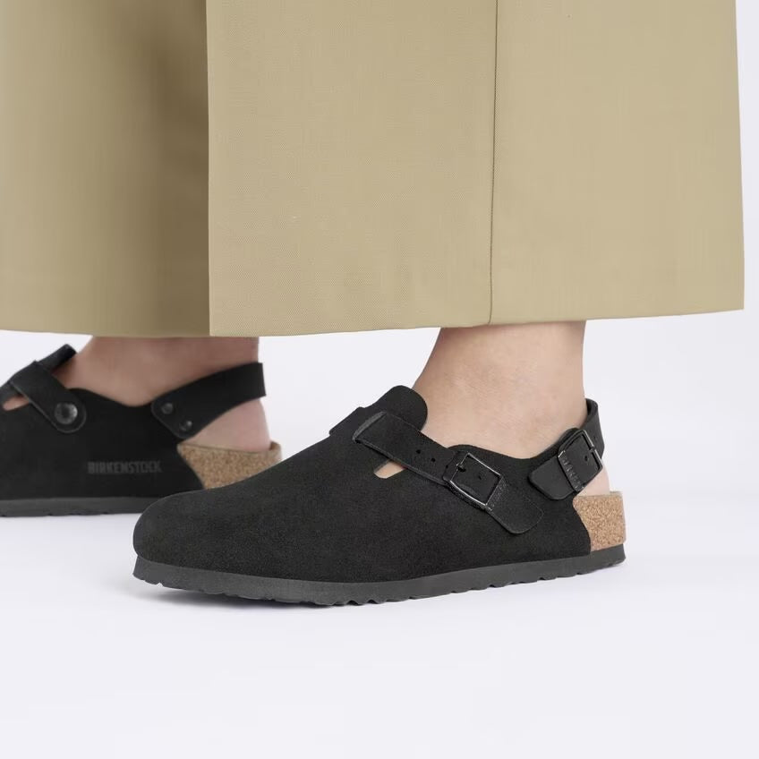 Birkenstock - Tokio - Black Suede Leather